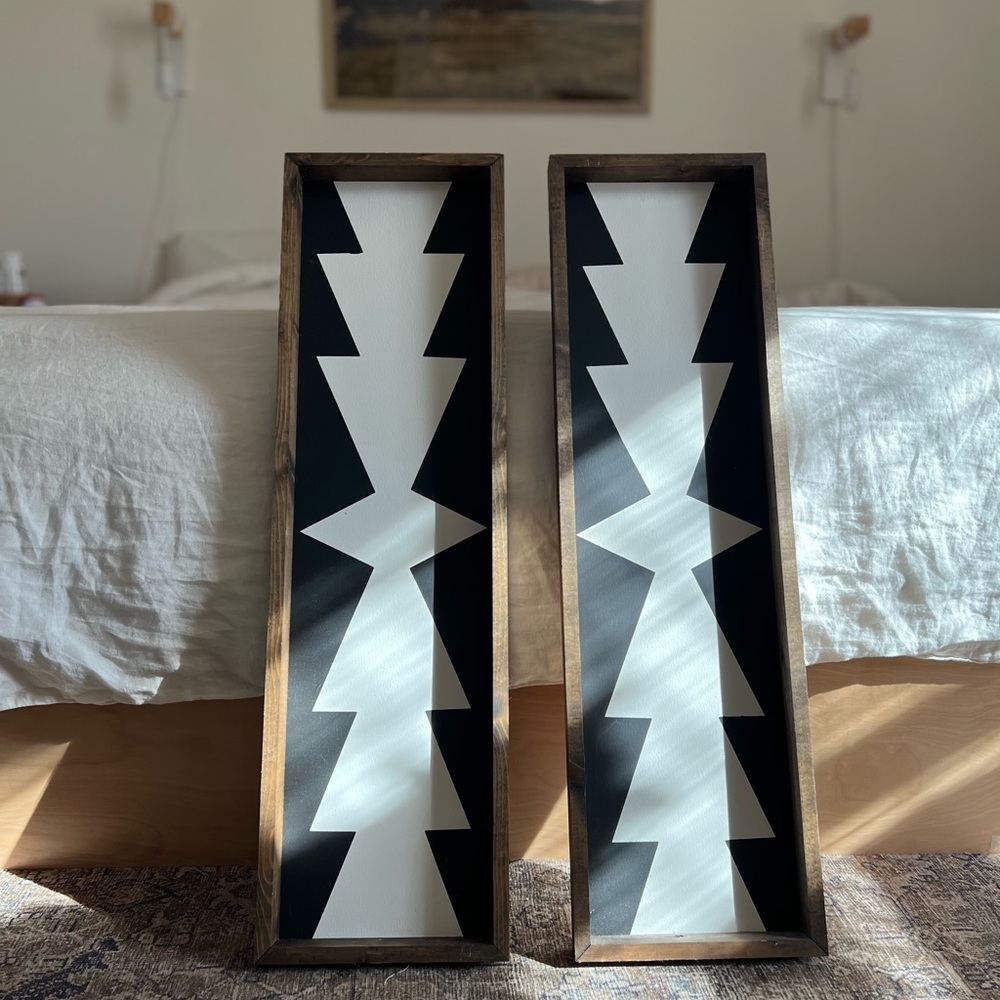 Northwood supply Aztec boho panels set of 2